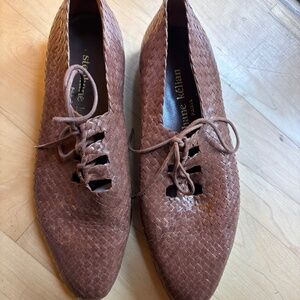 Vintage Stephane Kelian woven shoes